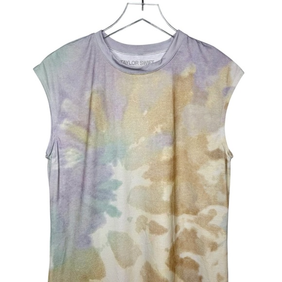 Taylor Swift The Just A Summer Thing Collection Tie Dye Beach Coverup Dress Sz L - Picture 5 of 14